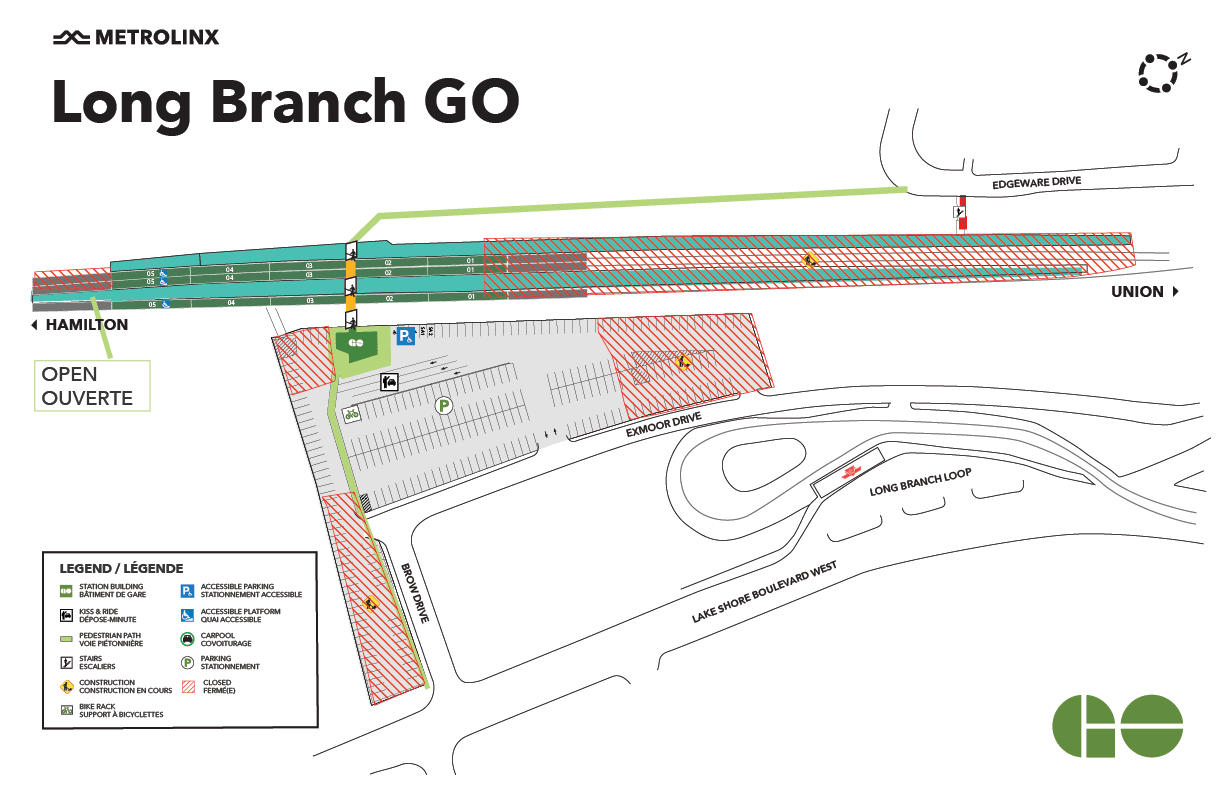 Long Branch GO - Station Maps