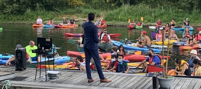 Live music, movies, and magic shows for families on the Humber River in Toronto