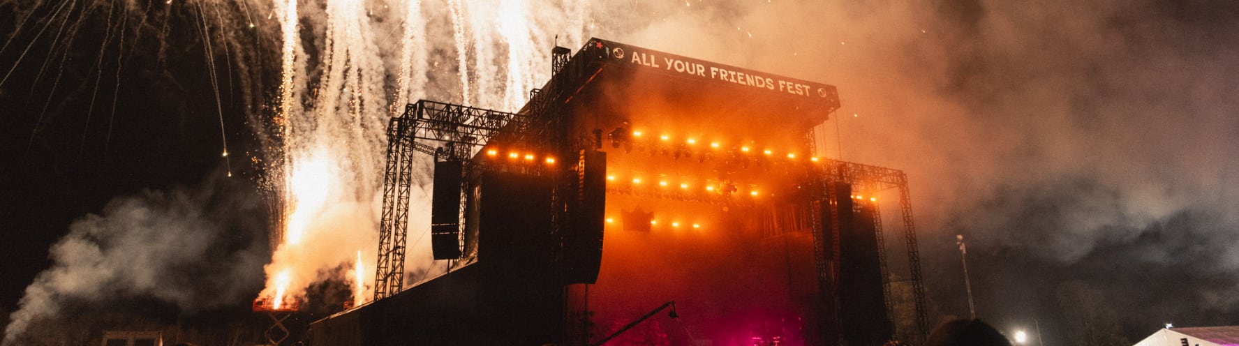 Main Stage with Fireworks hero banner