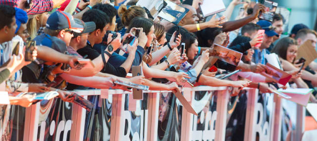 King Street West Toronto is TIFF festival central for fans wanting to see celebrities