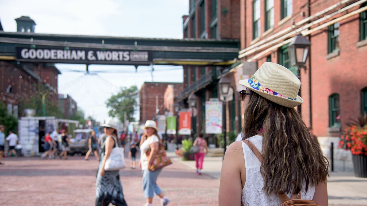 Image of distillery District Toronto