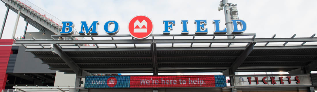 BMO Field, home of Toronto FC and the Argonauts