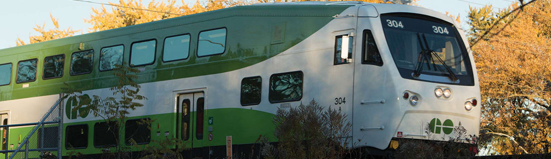 GO Train in the fall.