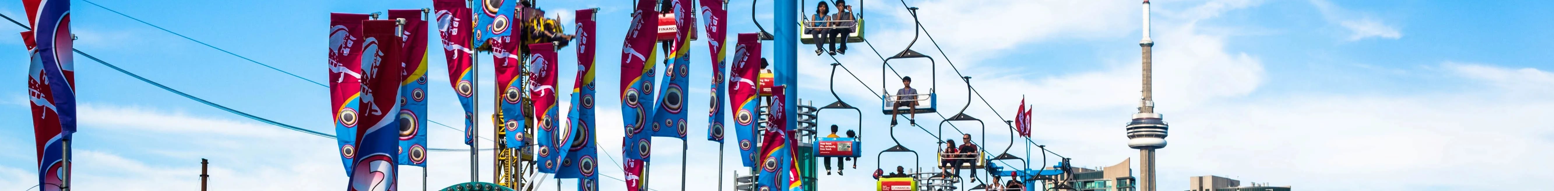 CNE Midway rides
