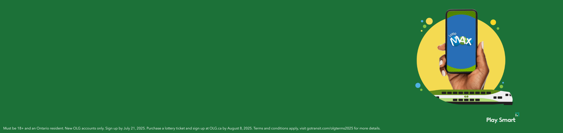 Ride with GO Transit, Play to the MAX!