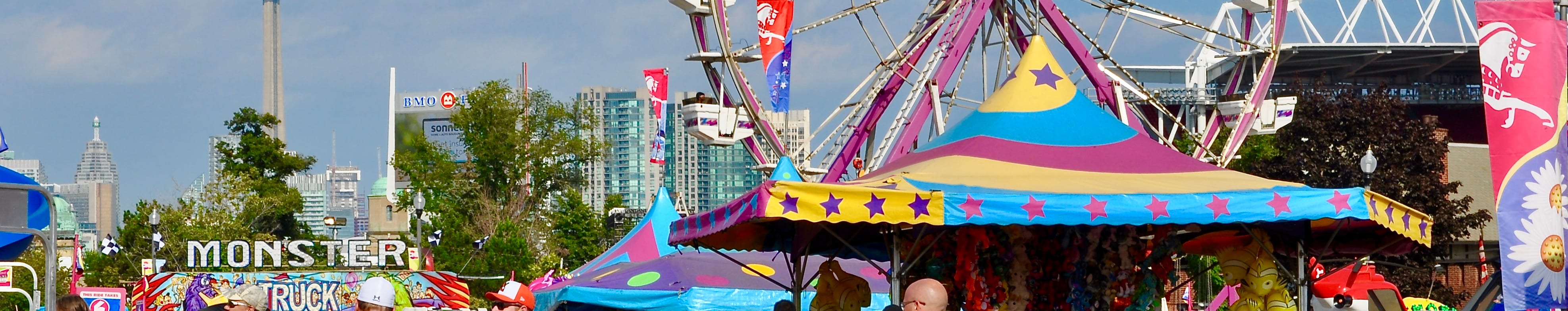 Kids' World amusement park at the CNE