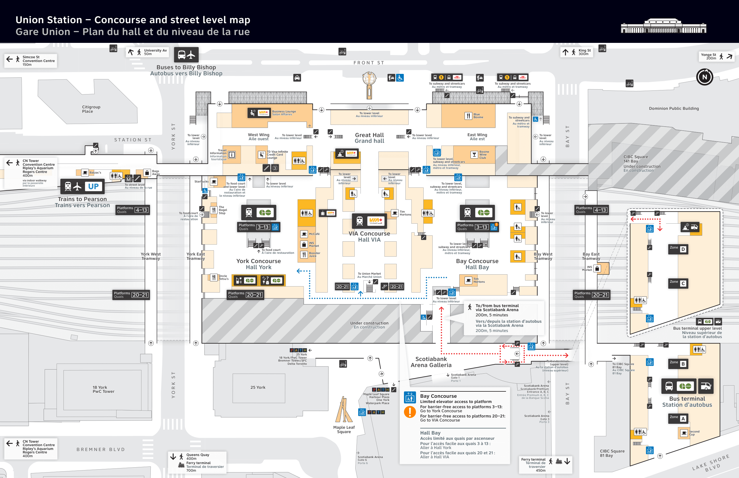 Union Station Map PDF