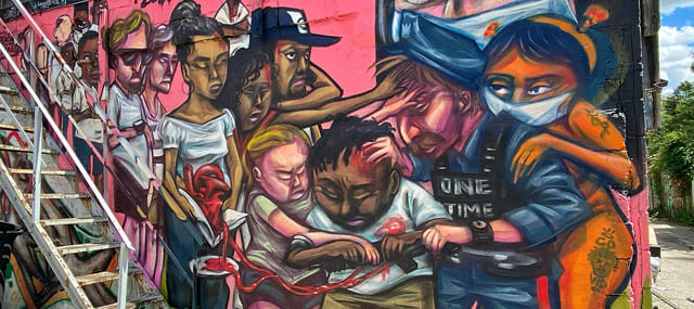 Artist Elicser Elliot captures Black Lives Matters with a mural in Kensington Market