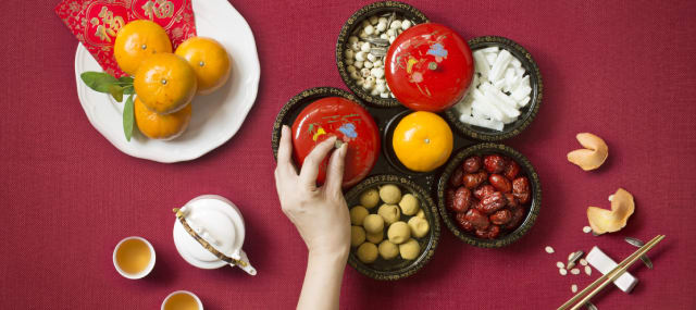 Pacific Mall in Markham has many food shops to make your own Tray Of Togetherness for Lunar New Year