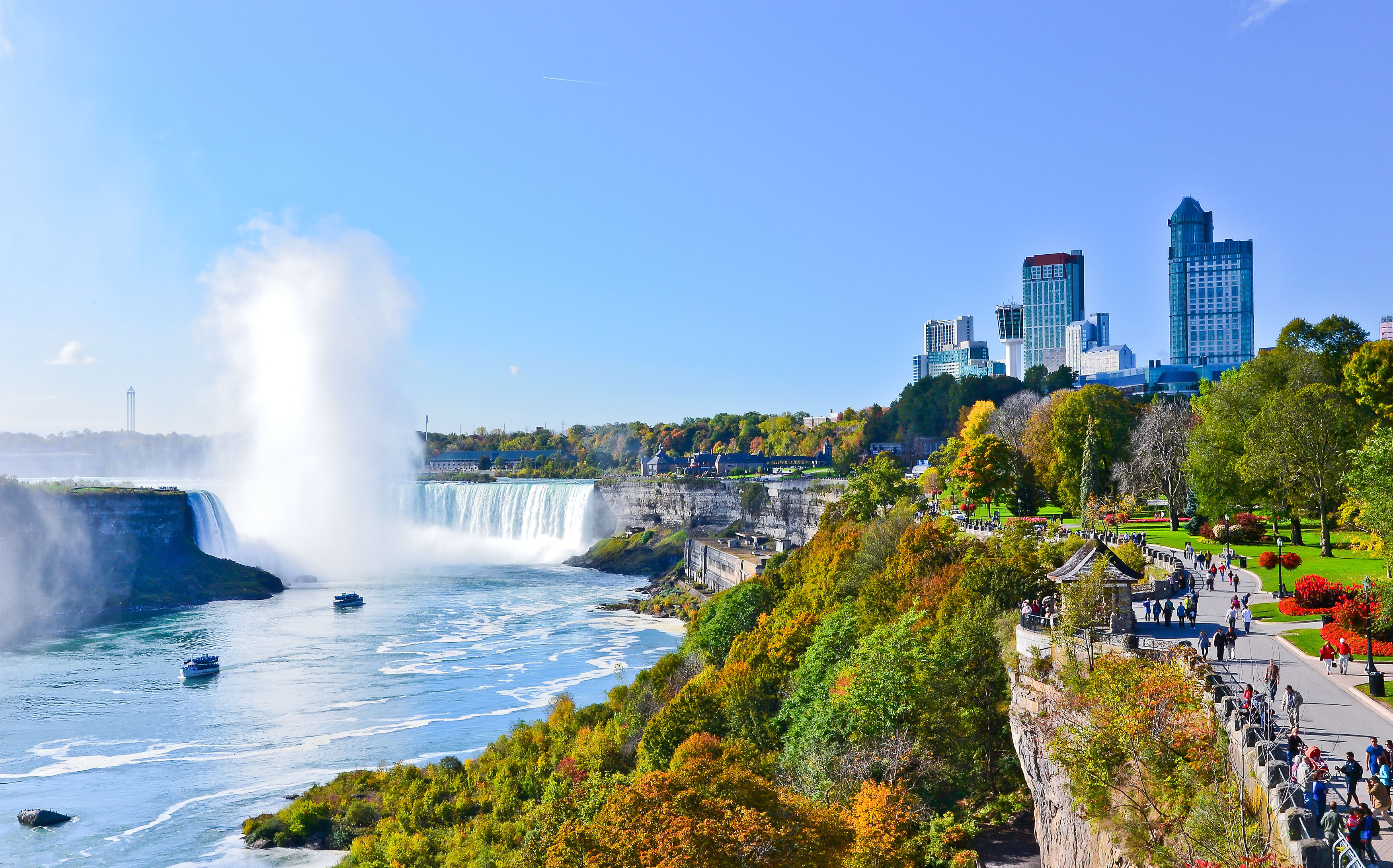 Niagara Falls in the daytime
