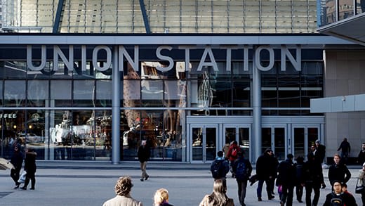 Photo of Union Station entrance