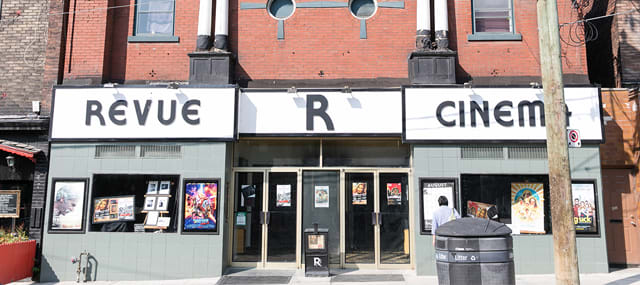Visit one of Toronto’s oldest operational cinemas, The Revue on Roncesvalles
