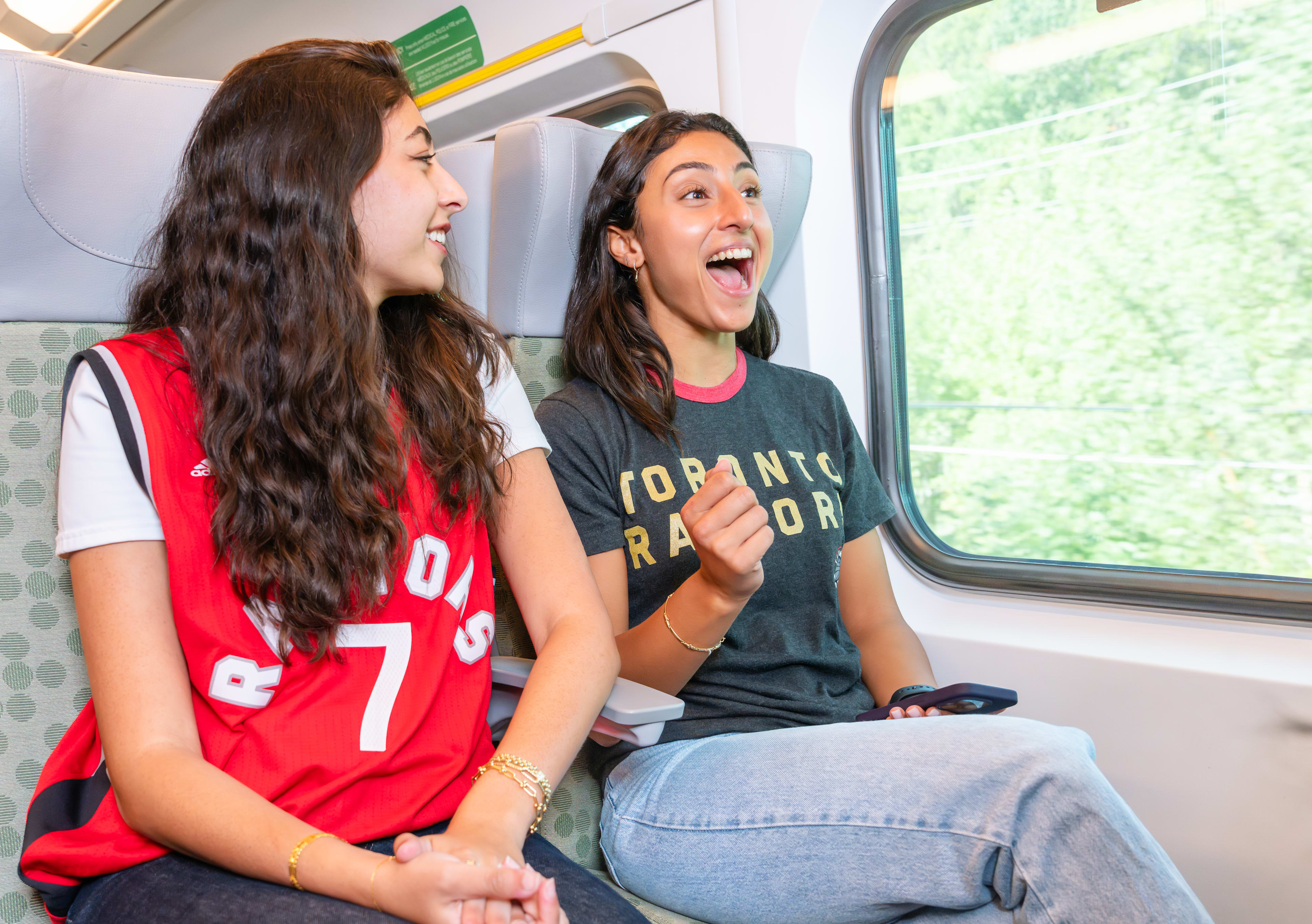 Raptors Fans pair