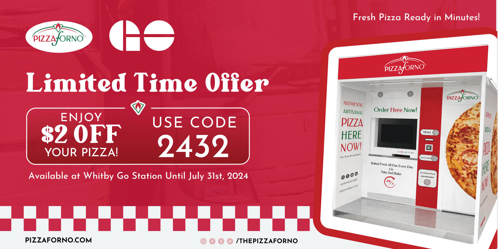 PizzaForno promotion