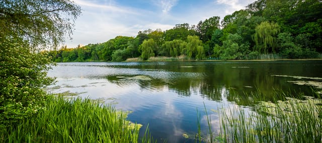 Grenadier Pond in Toronto’s High Park is a year-round destination