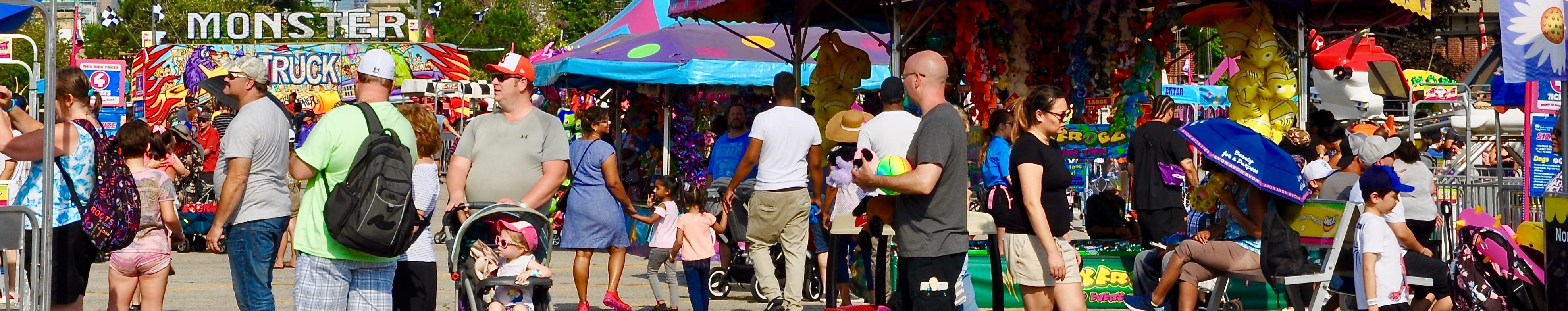 Kids' World amusement park at the CNE