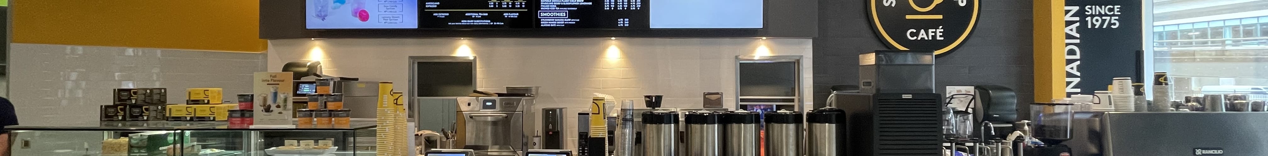 Nouveau café Second Cup à la station d’autobus de la gare Union