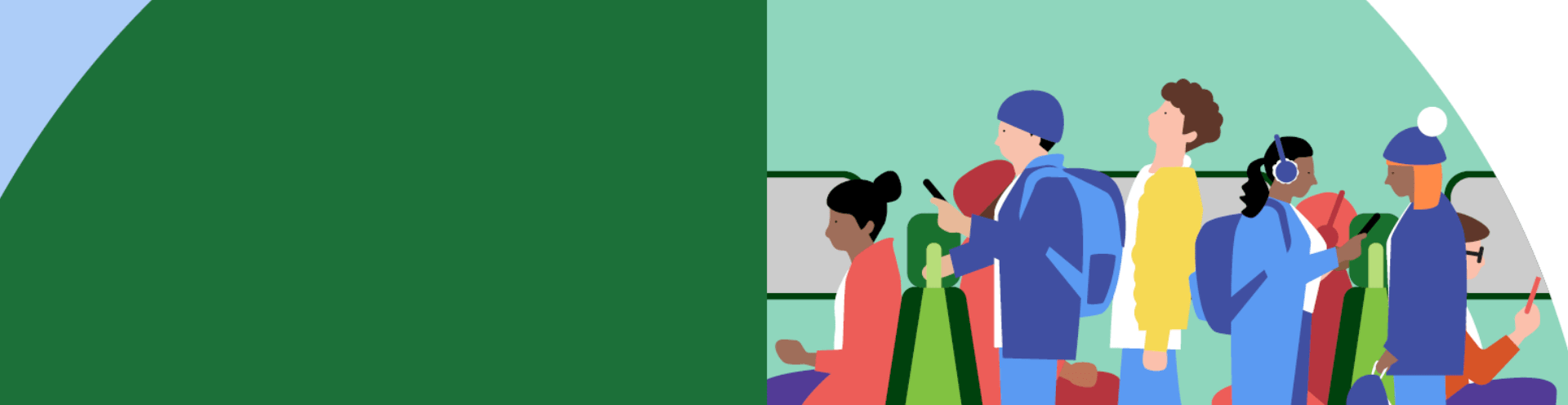 Keeping backpacks on while on platforms and on board? That's a NO-GO. Please be kind.