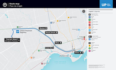 Up Fxe Routing Map Union Pearson Express Logo Opposition Grills Government On UP Express