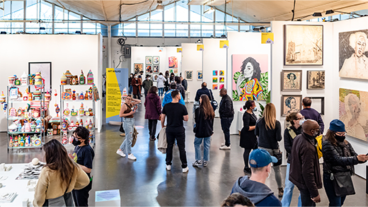 Over 250 independent artists will display their work at the 4-day Artist Project in Toronto.
