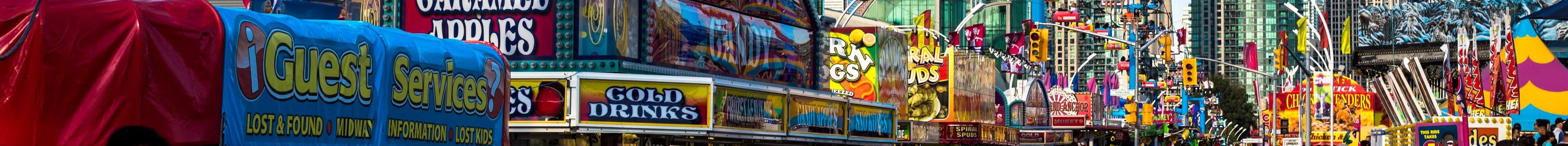 CNE Midway rides