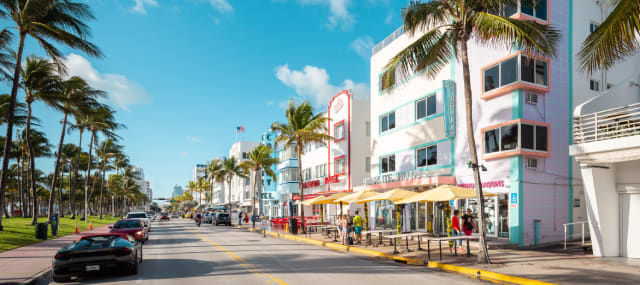Warm weather weekend destinations like Miami offer fun in the sun