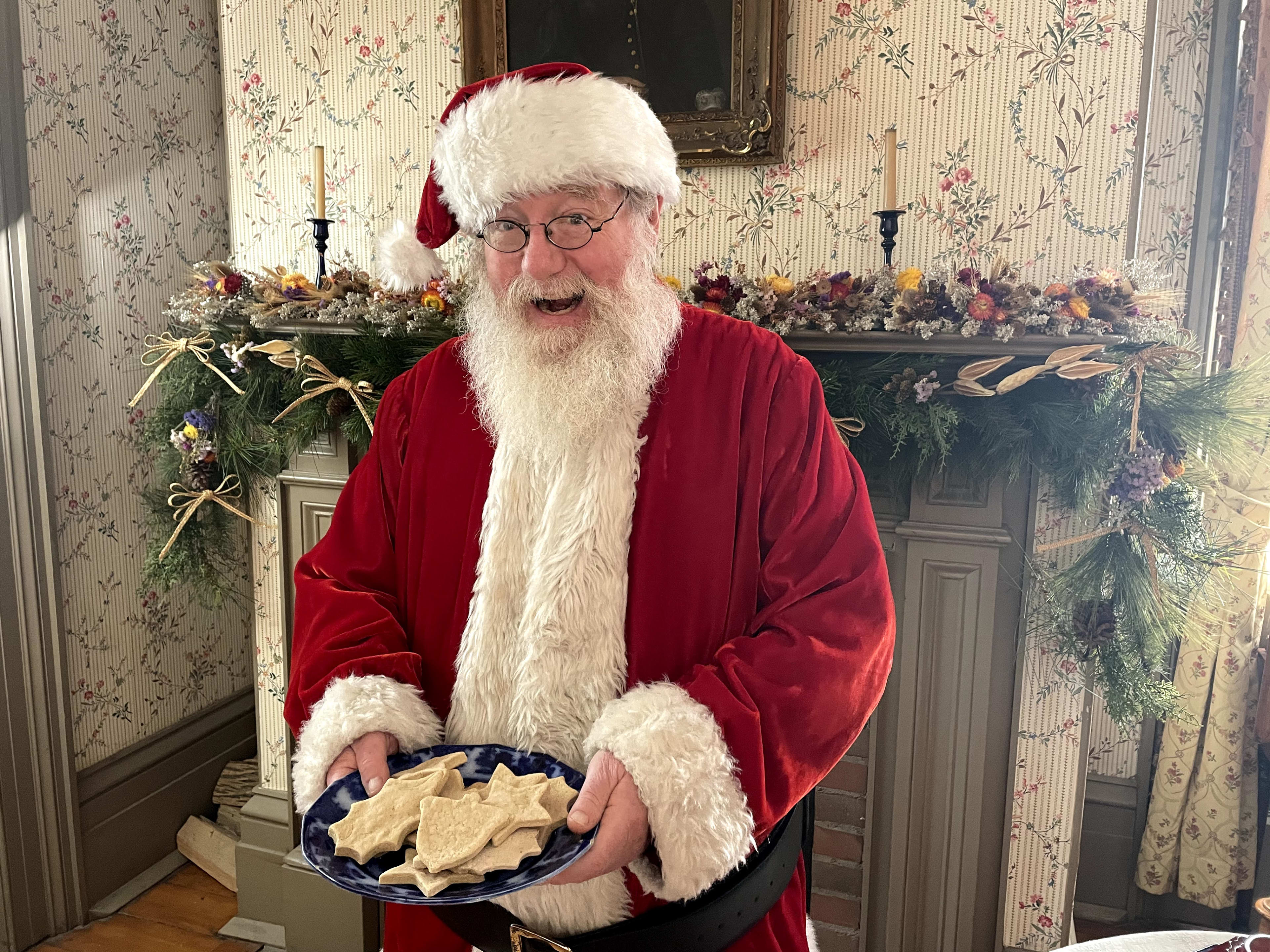Santa Claus from Santa in the Village at Pioneer Village in Toronto, ON