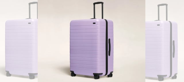 Away suitcase with built-in USB charger