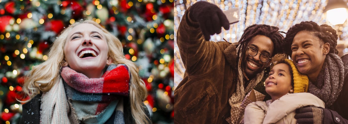 Enjoy free skating at Nathan Philips Square in downtown Toronto this winter