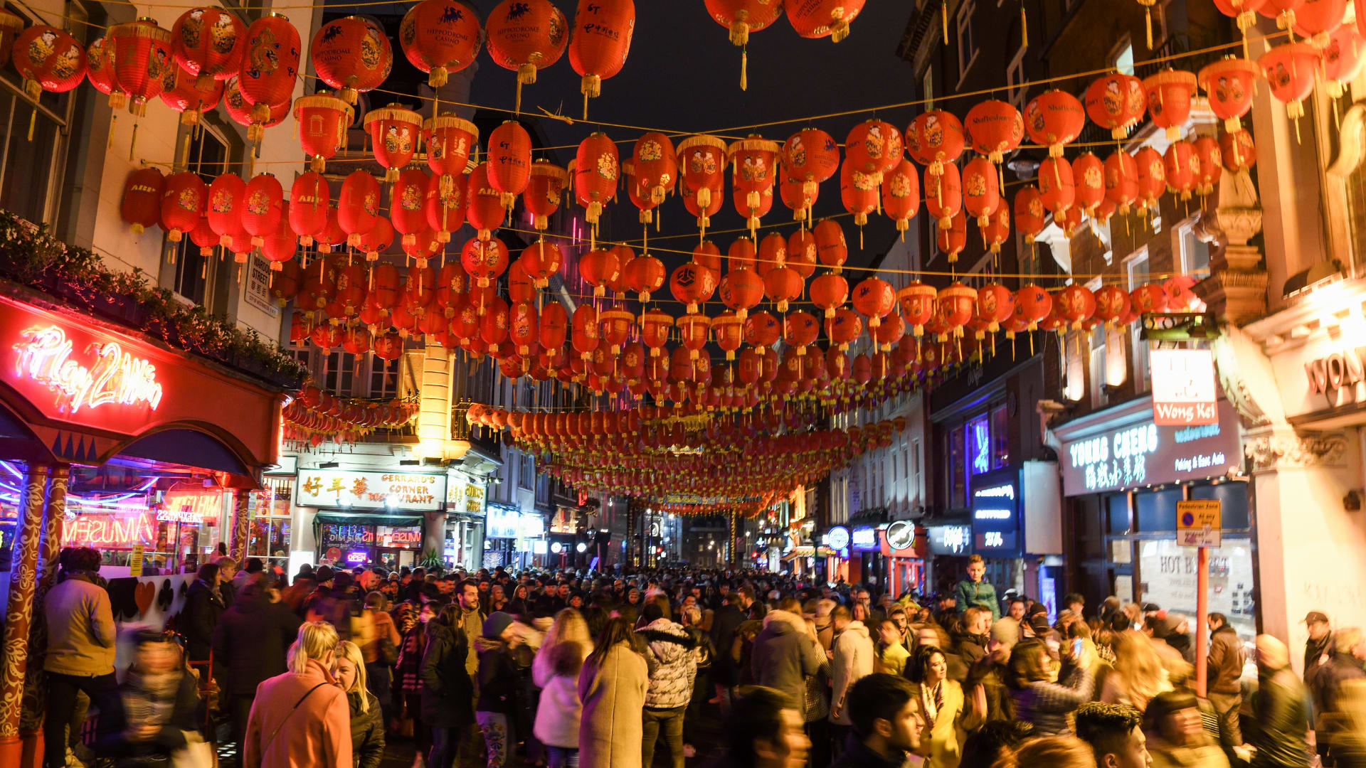 Chinatown in London, England