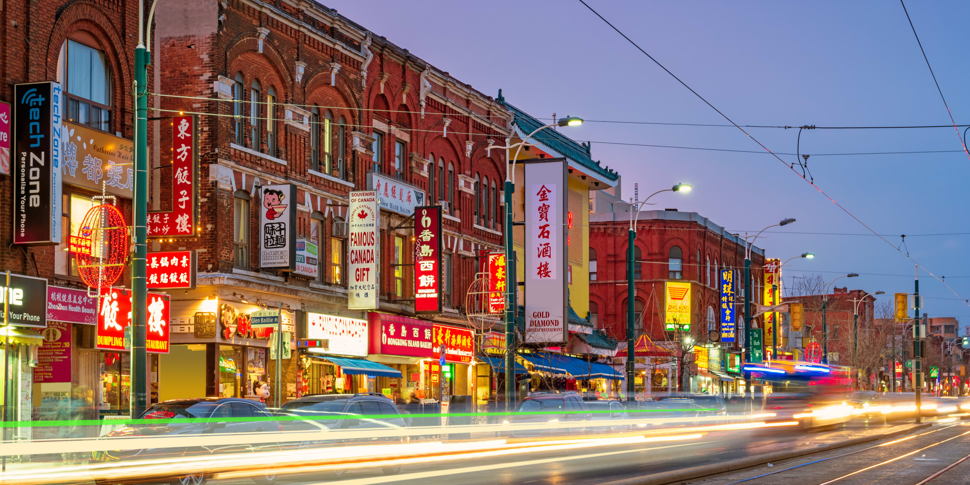 Chinatown in Toronto, ON