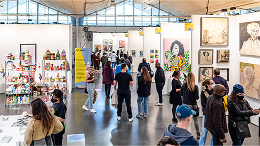 Over 250 independent artists will display their work at the 4-day Artist Project in Toronto.