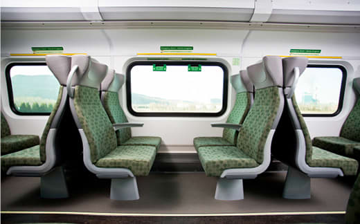 seats on the GO train