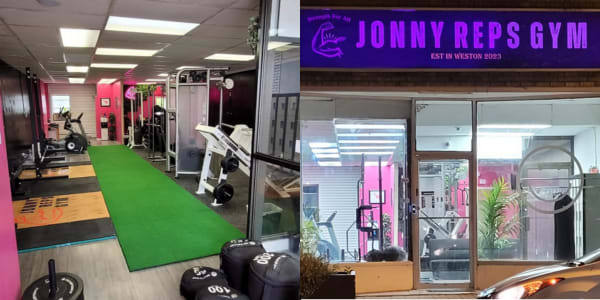 Jonny Reps Gym near UP Weston Station, a weightlifting gym