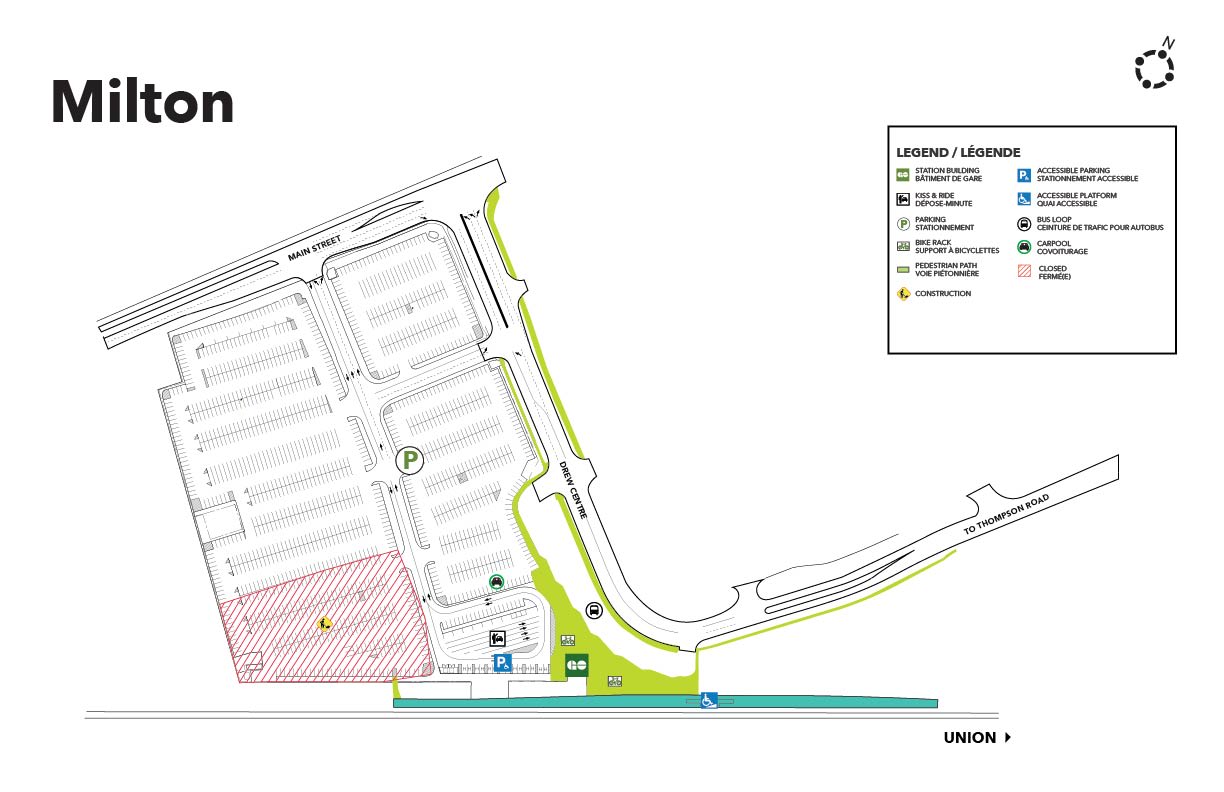 Milton GO Lot a-3 southeast corner closure