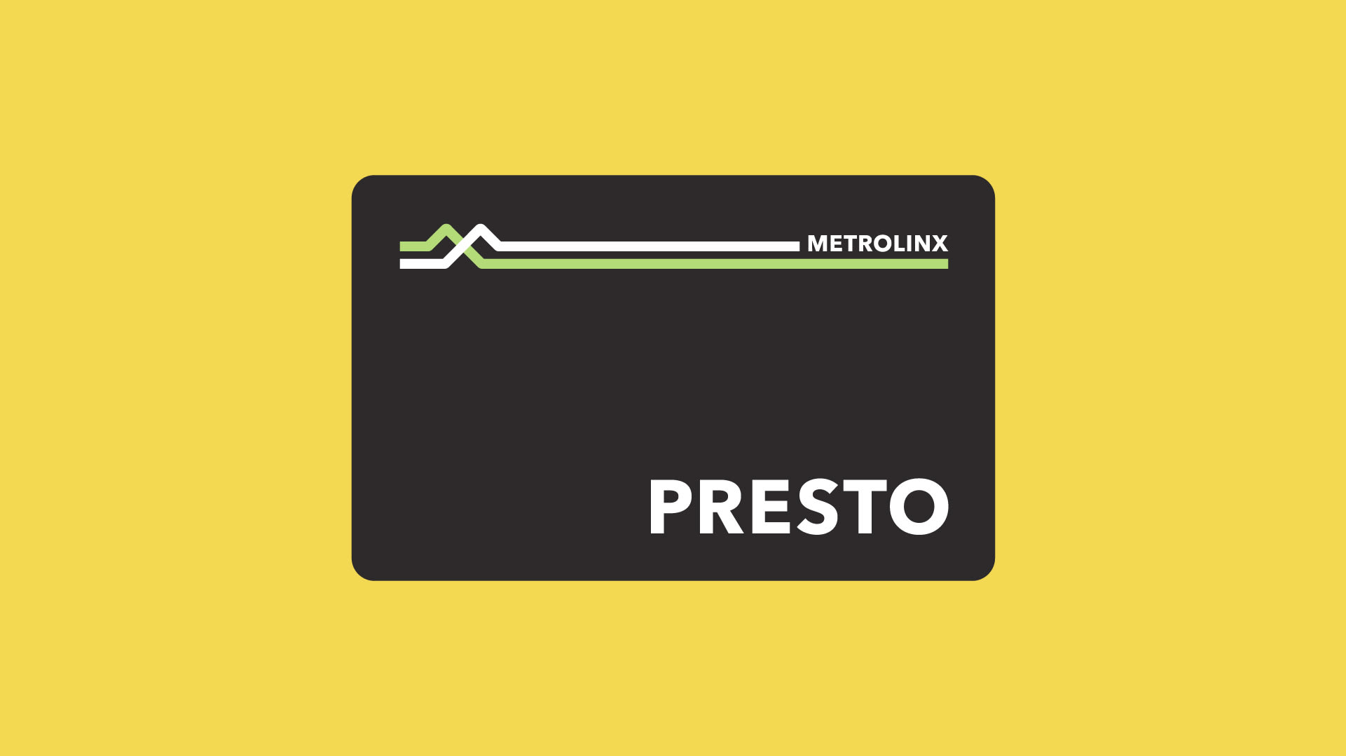 Illustration d'une carte PRESTO