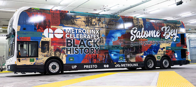 Metrolinx is honouring influential Toronto blues artist and music legend, Salome Bey