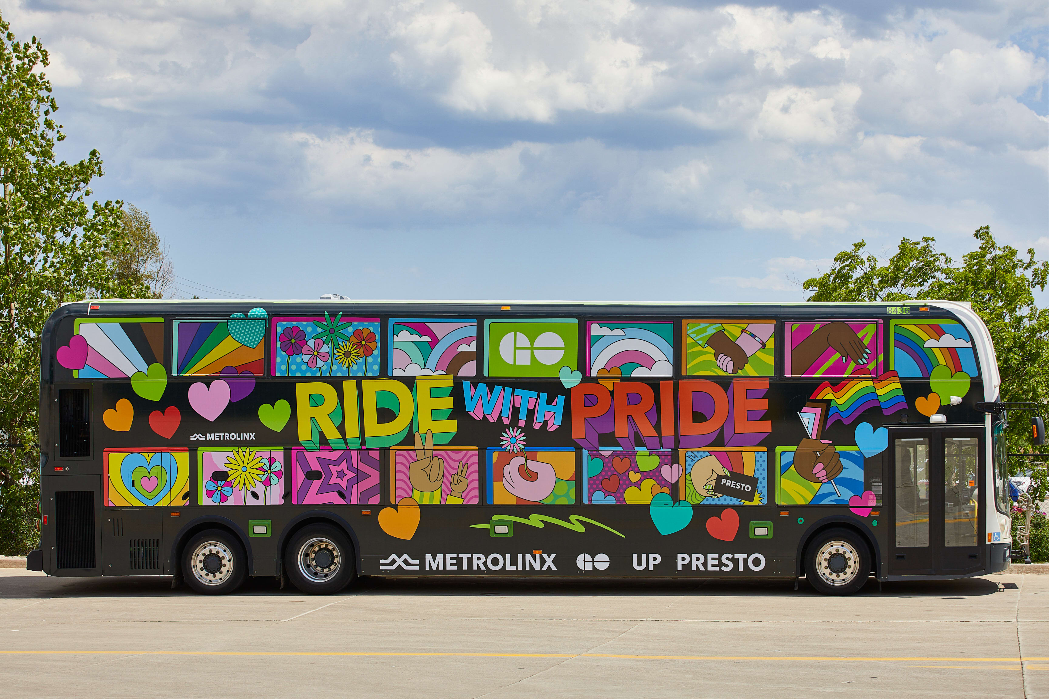 Pride 2022 Bus Wrap