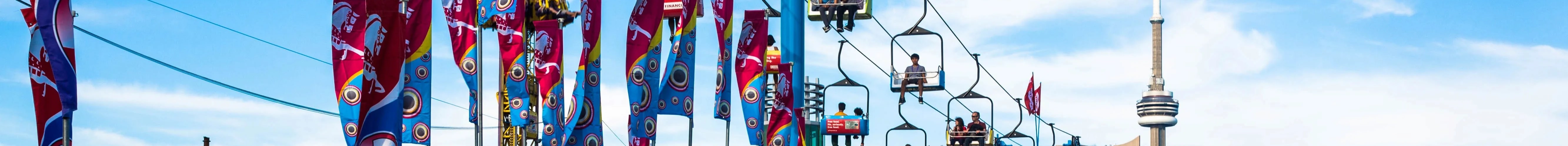 CNE Midway rides