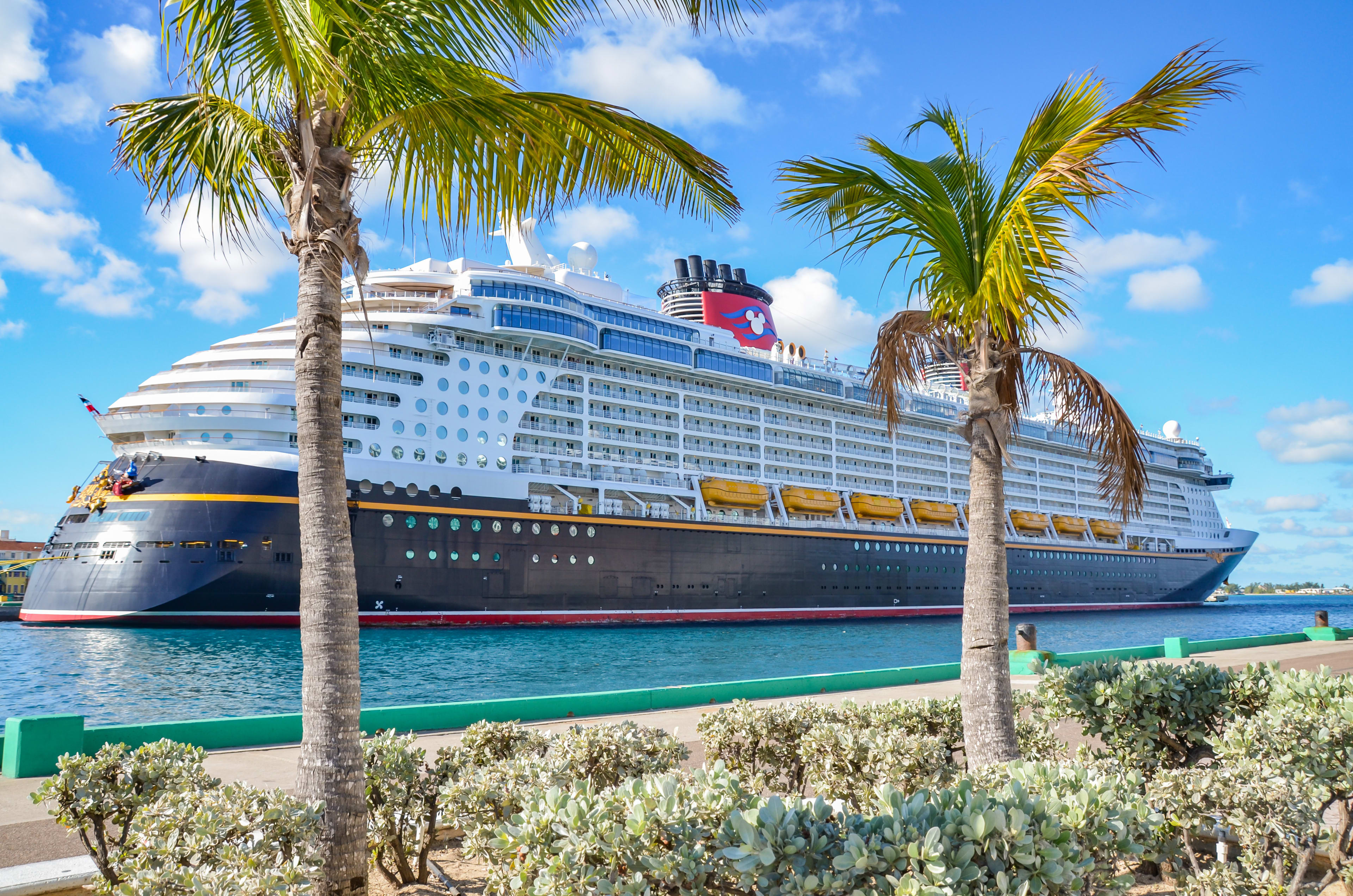 Disney Cruise ship on the water