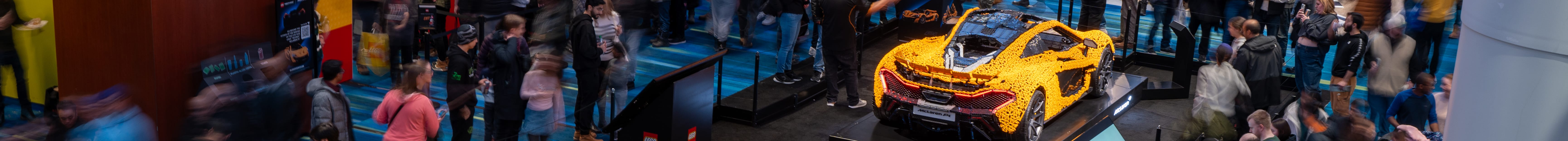 Lego exhibit at the Canadian International AutoShow 2025 in Toronto