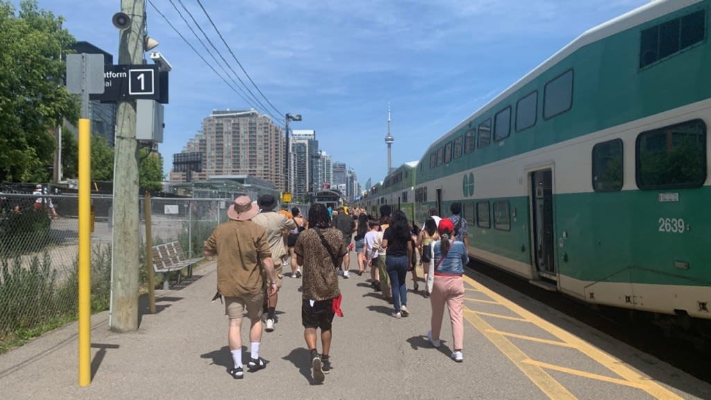A new smoother way to get through Exhibition GO Station, and on to your train, after seeing TFC o...