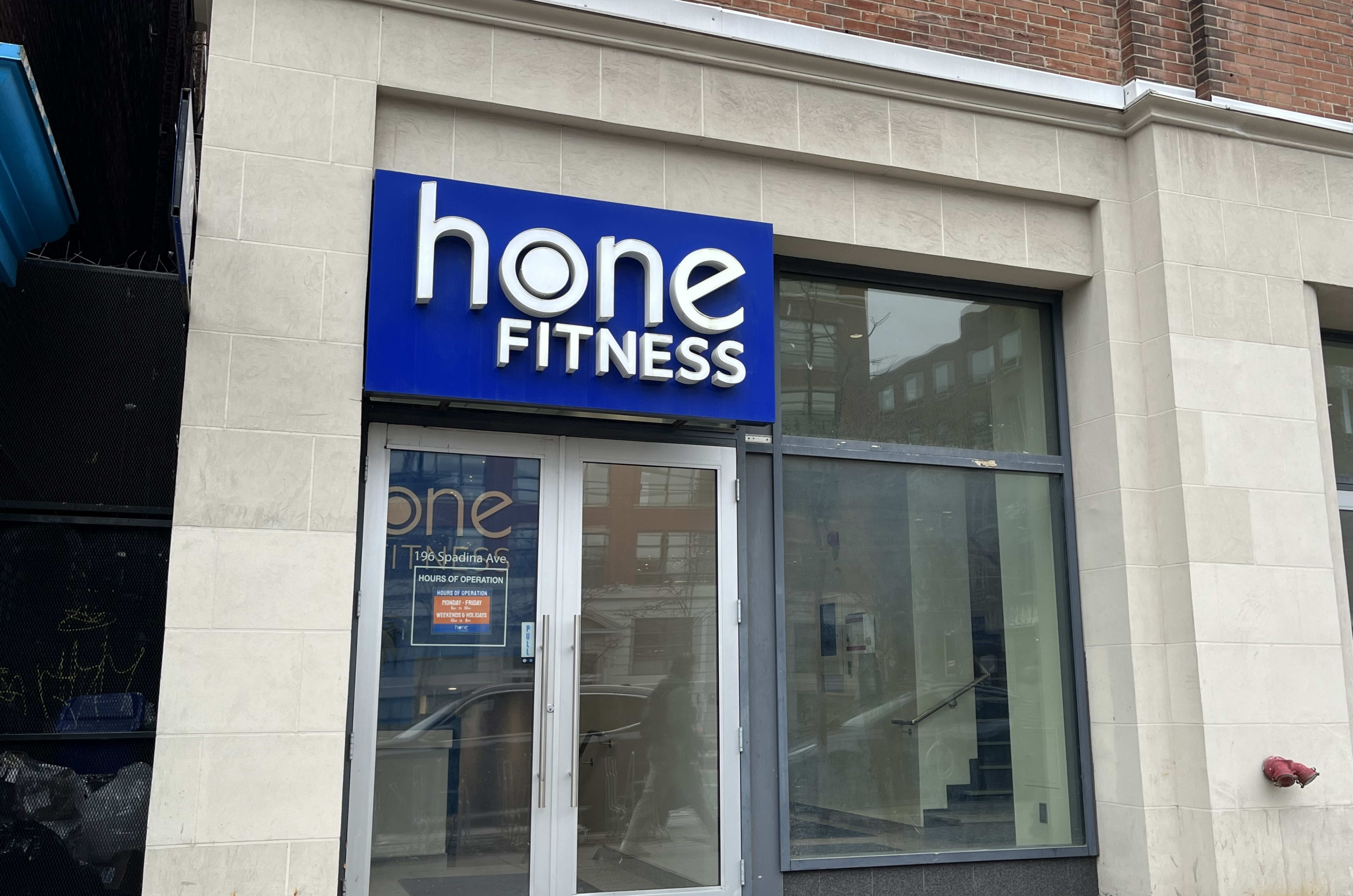 Hone Fitness, a budget gym option, in Toronto, ON