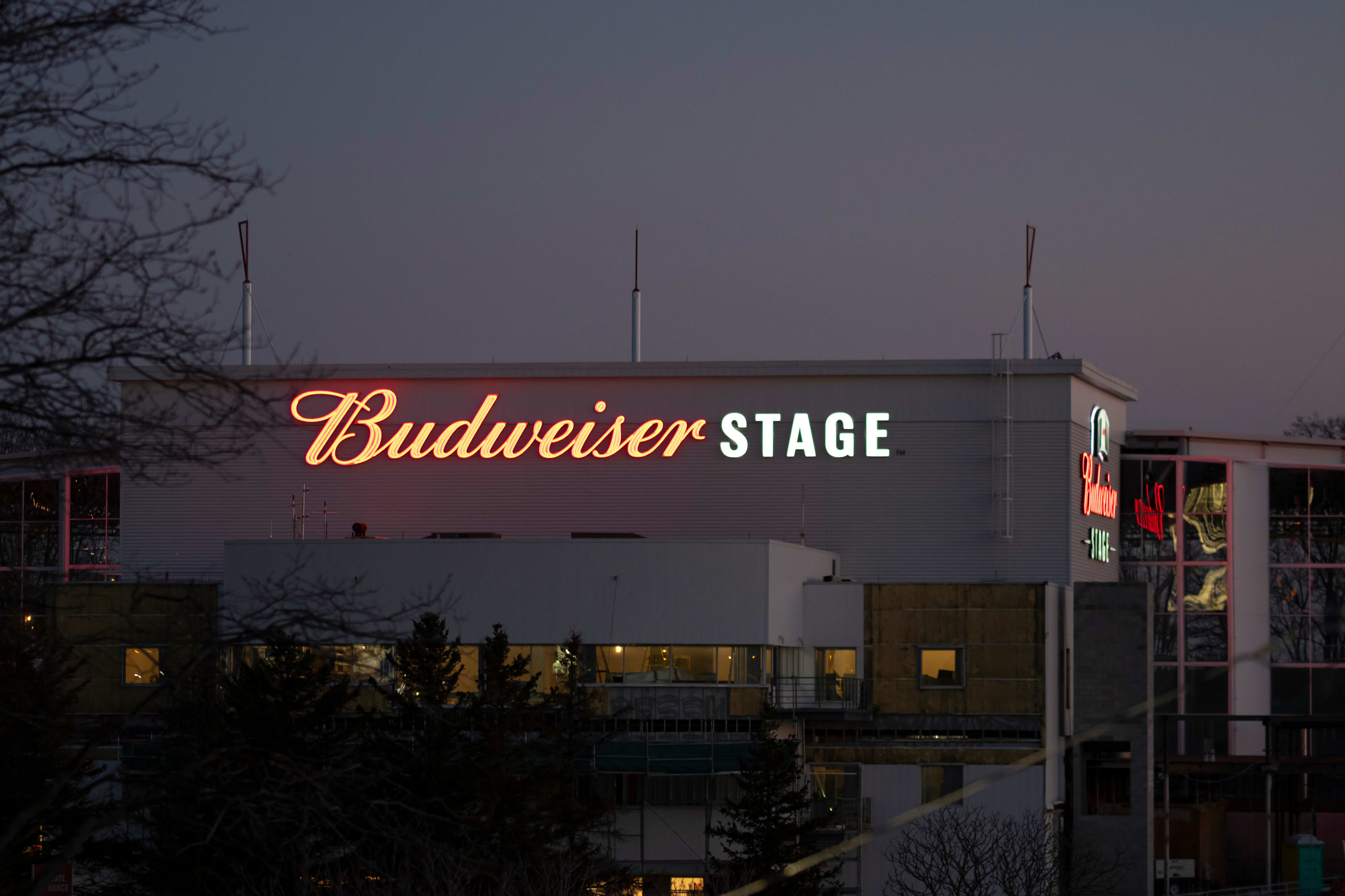 Budweiser Stage Banner