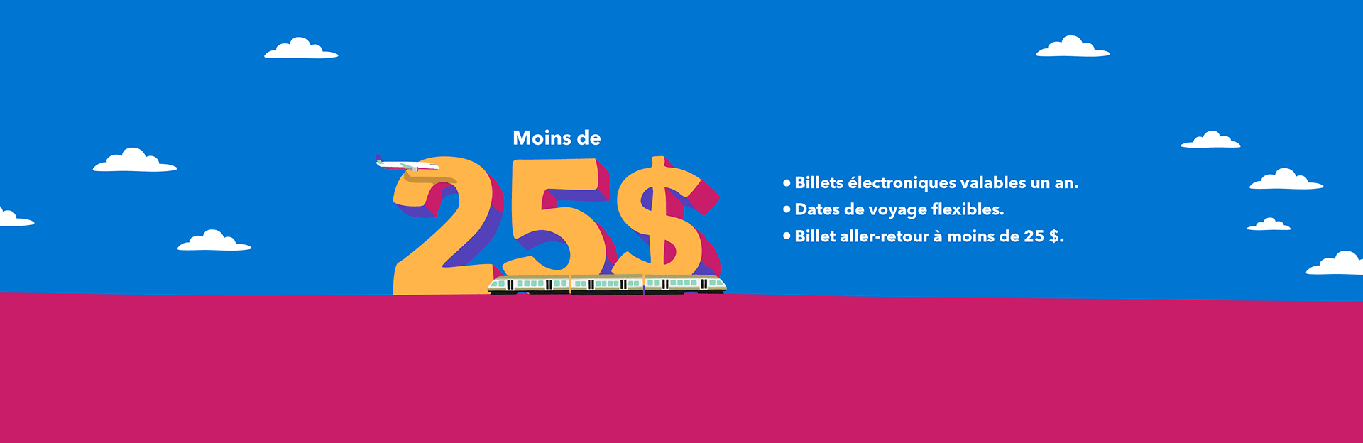 Billet de retour seulement 24,70 $ entre l’aéroport Pearson et le centre-ville