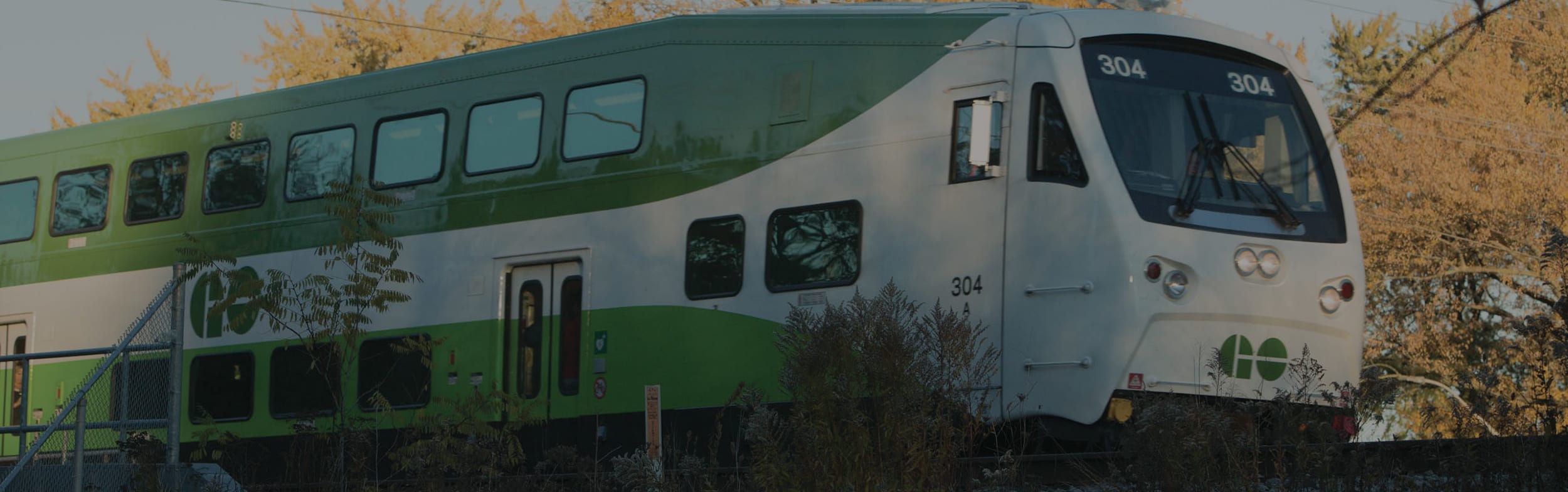 GO Train in the fall.