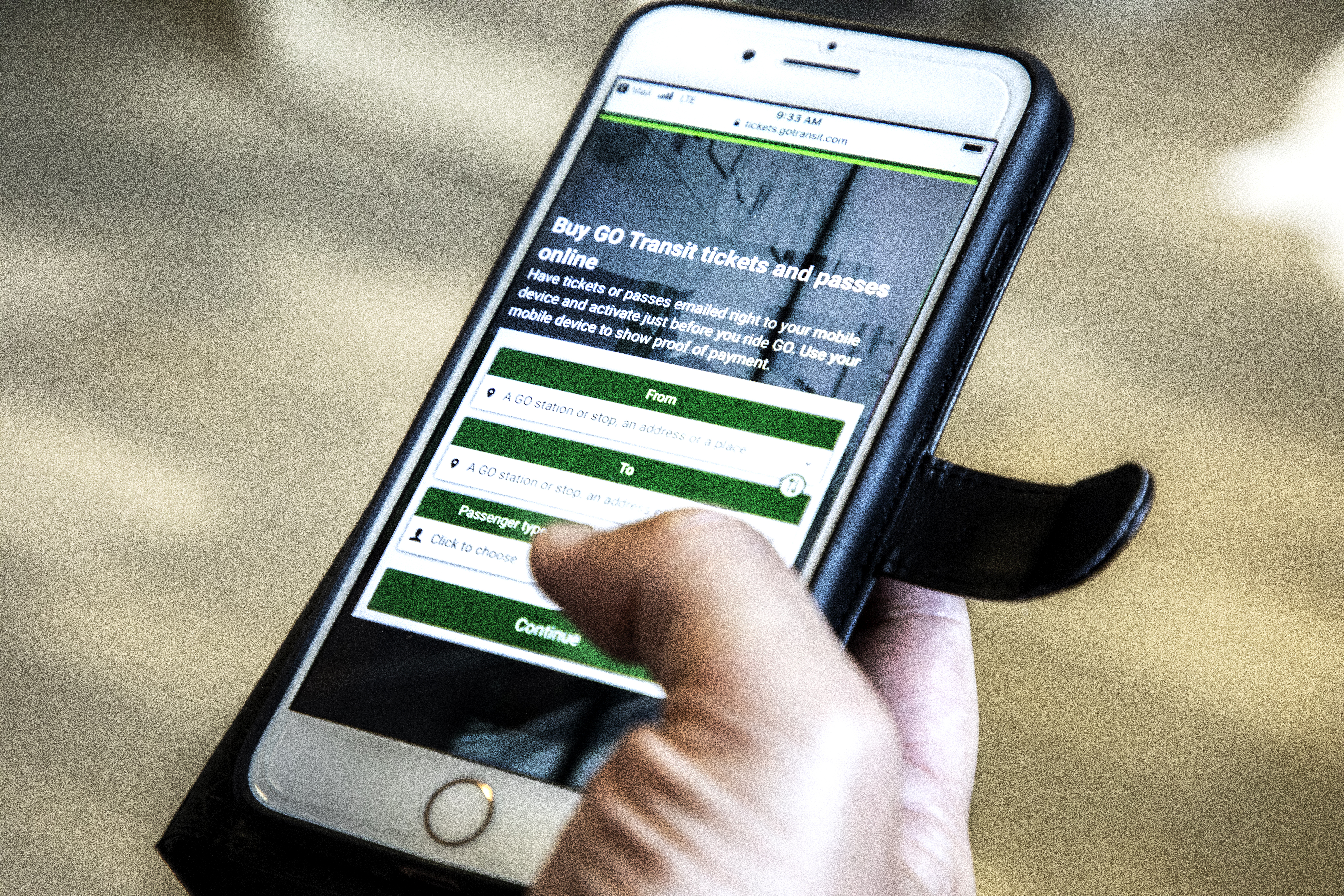 GO Transit E-Tickets and Passes