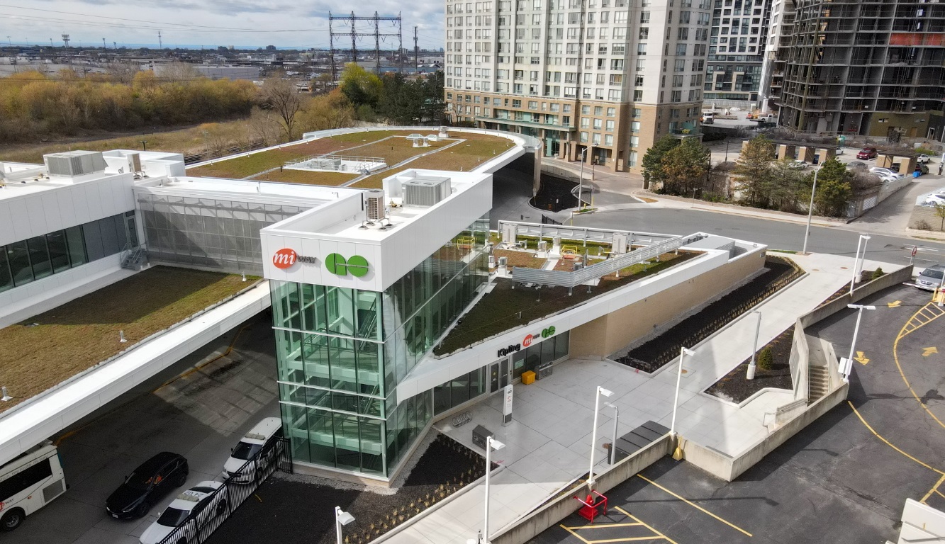 Kipling Transit Hub is complete, connecting West Toronto